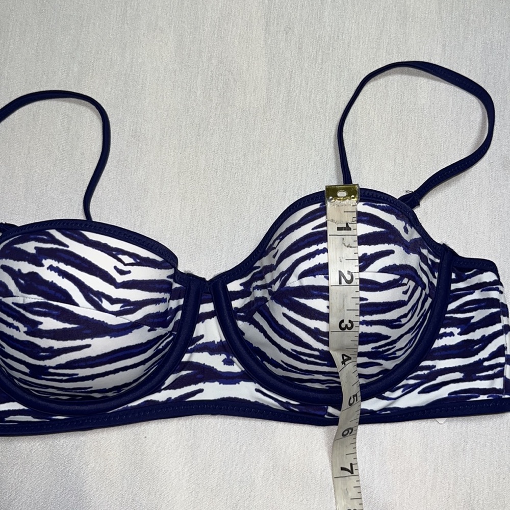 Topshop Beach-Animal Print 2PC Bikini Swimsuit Sz 8 - Picture 12 of 12
